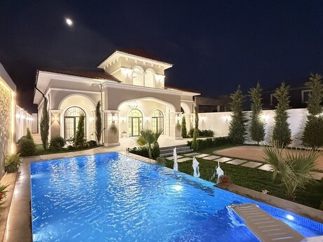 4 otaqlı həyət evi/bağ evi - Mərdəkan q. - 200 m²