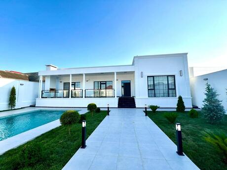 4 otaqlı həyət evi/bağ evi - Mərdəkan q. - 220 m²