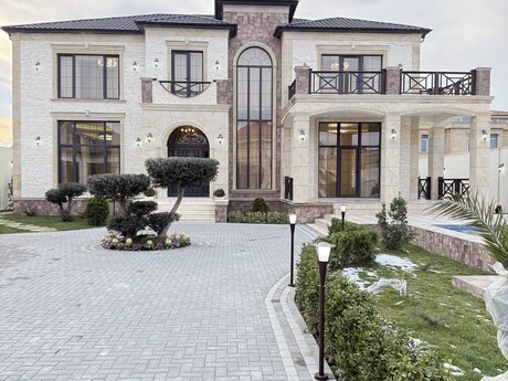 6 otaqlı həyət evi/bağ evi - Mərdəkan q. - 450 m²