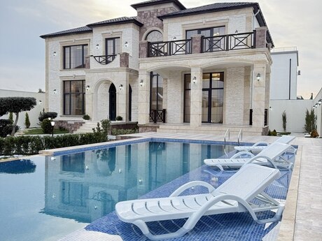 6 otaqlı həyət evi/bağ evi - Mərdəkan q. - 450 m²