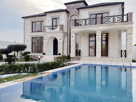 6 otaqlı həyət evi/bağ evi - Mərdəkan q. - 450 m²