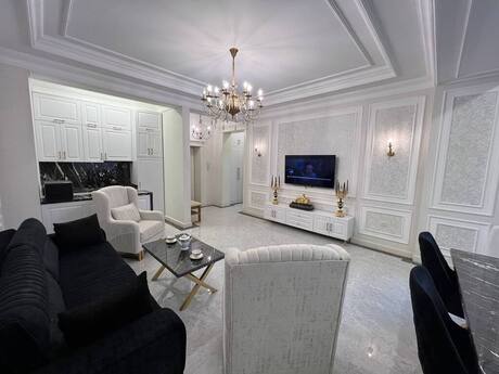 2 otaqlı yeni tikili - Nəriman Nərimanov m. - 72 m²