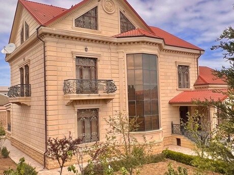 6 otaqlı həyət evi/bağ evi - Mərdəkan q. - 600 m²