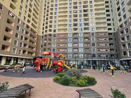 3 otaqlı yeni tikili - İnşaatçılar m. - 95 m²