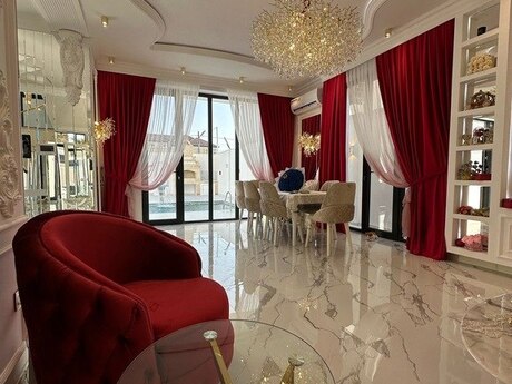 6 otaqlı həyət evi/bağ evi - Mərdəkan q. - 220 m²