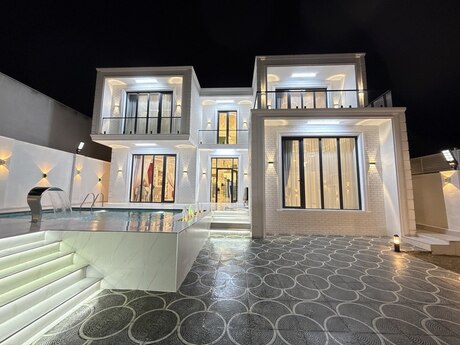 5 otaqlı həyət evi/bağ evi - Mərdəkan q. - 350 m²