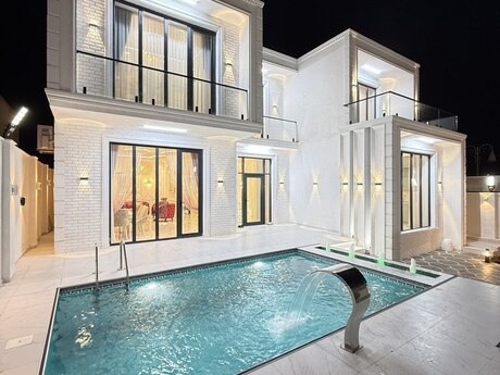6 otaqlı həyət evi/bağ evi - Mərdəkan q. - 220 m²