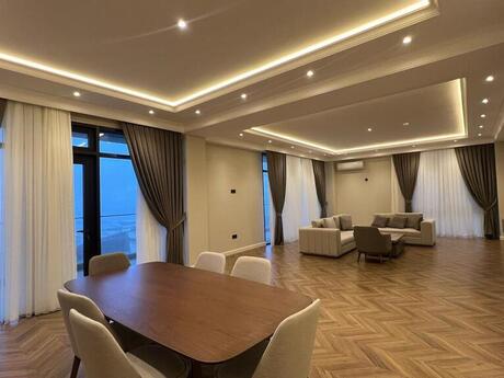 Badamdarda 4 otaqlı yeni tikili mənzil kirayə verilir, 235 m², 5 000 AZN/ay, şəkil 5 / 12