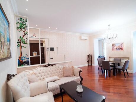 3-room apartment for rent, 90 m², Sahil: 1 600 ₼/mo 4