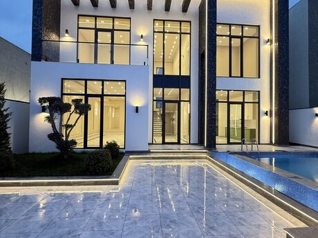 4 otaqlı həyət evi/bağ evi - Mərdəkan q. - 200 m²