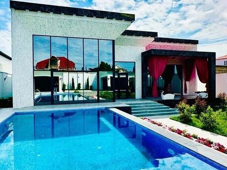 4 otaqlı həyət evi/bağ evi - Mərdəkan q. - 250 m²