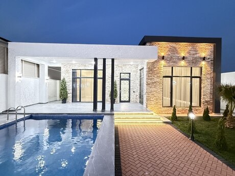 4 otaqlı həyət evi/bağ evi - Şüvəlan q. - 180 m²