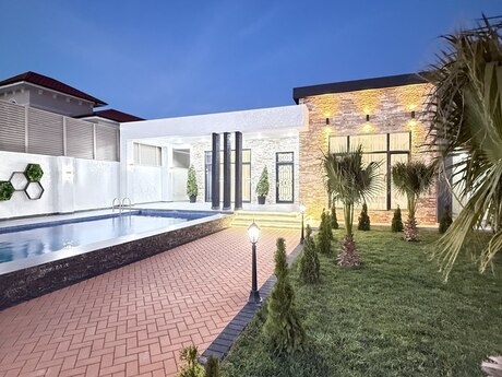 4 otaqlı həyət evi/bağ evi - Şüvəlan q. - 180 m²