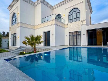 6 otaqlı həyət evi/bağ evi - Mərdəkan q. - 450 m²