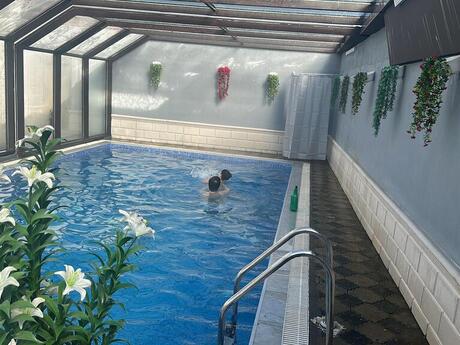 4 otaqlı həyət evi/bağ evi - Qəbələ - 270 m²