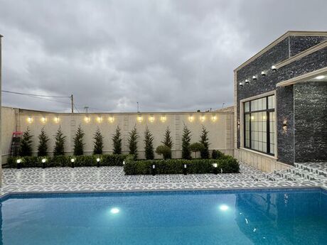 4 otaqlı həyət evi/bağ evi - Mərdəkan q. - 180 m²