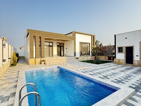 4 otaqlı həyət evi/bağ evi - Şüvəlan q. - 180 m²