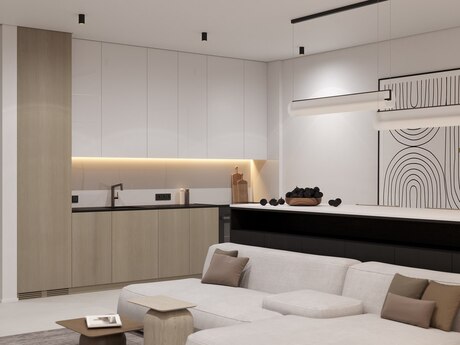 1-комн. новостройка - пос. Sea Breeze - 86 м²
