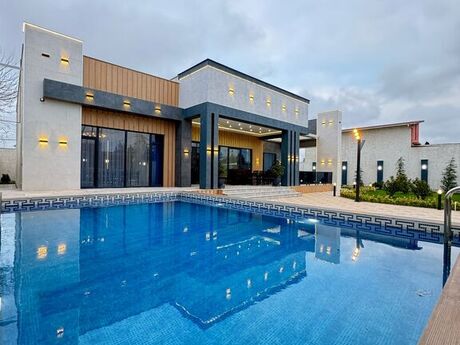 5 otaqlı həyət evi/bağ evi - Mərdəkan q. - 250 m²