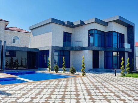 6 otaqlı həyət evi/bağ evi - Mərdəkan q. - 400 m²