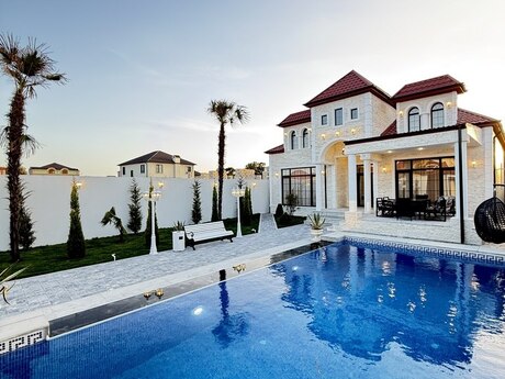 5 otaqlı həyət evi/bağ evi - Mərdəkan q. - 180 m²