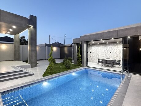4 otaqlı həyət evi/bağ evi - Şüvəlan q. - 145 m²