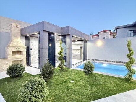 4 otaqlı həyət evi/bağ evi - Şüvəlan q. - 145 m²