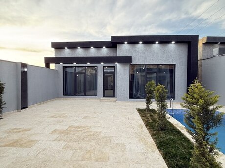 4 otaqlı həyət evi/bağ evi - Mərdəkan q. - 140 m²