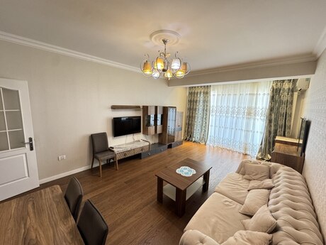 2 otaqlı yeni tikili - Şah İsmayıl Xətai m. - 78 m²