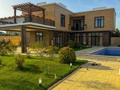 6 otaqlı həyət evi/bağ evi - Mərdəkan q. - 475 m²