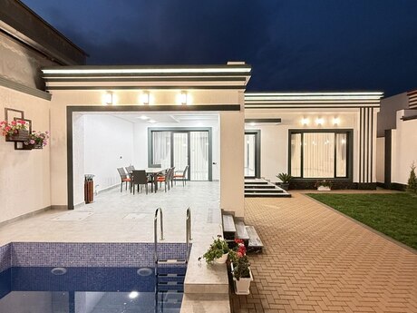 4 otaqlı həyət evi/bağ evi - Mərdəkan q. - 180 m²