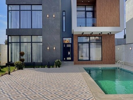 5 otaqlı həyət evi/bağ evi - Mərdəkan q. - 250 m²