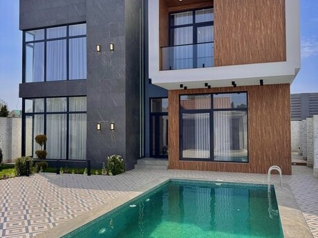5 otaqlı həyət evi/bağ evi - Mərdəkan q. - 250 m²