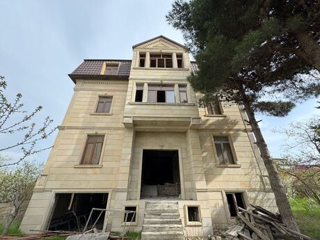 10 otaqlı həyət evi/bağ evi - Badamdar q. - 500 m²