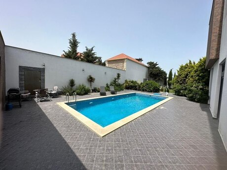 6 otaqlı həyət evi/bağ evi - Nardaran q. - 450 m²