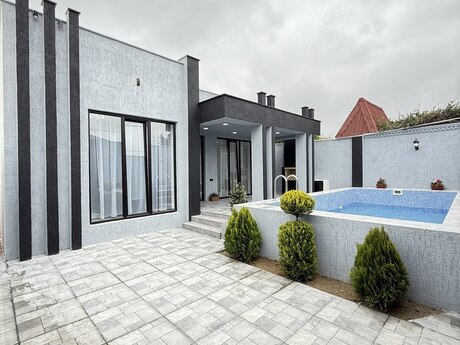 4 otaqlı həyət evi/bağ evi - Mərdəkan q. - 120 m²
