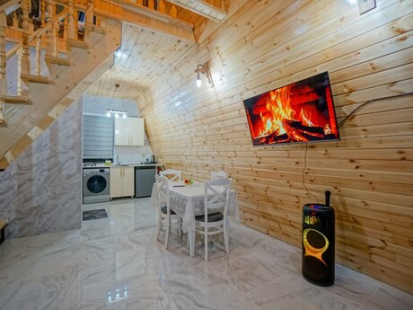 2 otaqlı həyət evi/bağ evi - Qusar - 45 m²