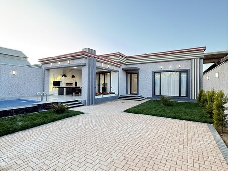 4 otaqlı həyət evi/bağ evi - Mərdəkan q. - 180 m²