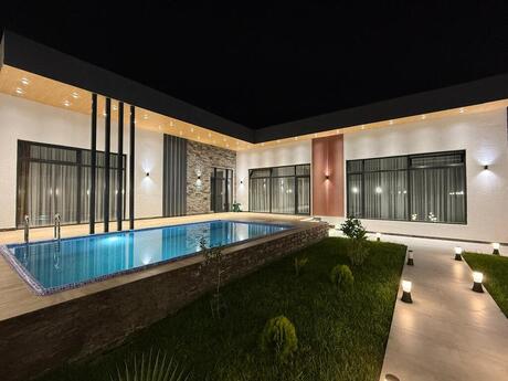 4 otaqlı həyət evi/bağ evi - Mərdəkan q. - 240 m²