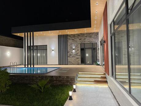 4 otaqlı həyət evi/bağ evi - Mərdəkan q. - 240 m²