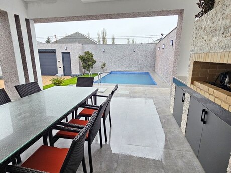 4 otaqlı həyət evi/bağ evi - Mərdəkan q. - 170 m²
