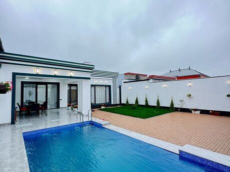 4 otaqlı həyət evi/bağ evi - Mərdəkan q. - 180 m²