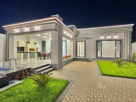 4 otaqlı həyət evi/bağ evi - Mərdəkan q. - 170 m²