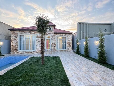 4 otaqlı həyət evi/bağ evi - Mərdəkan q. - 160 m²