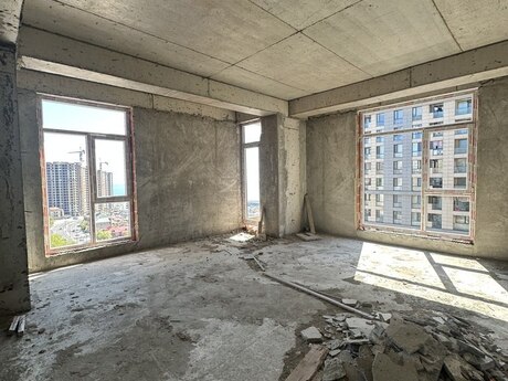 3 otaqlı yeni tikili - Həzi Aslanov m. - 129.6 m²