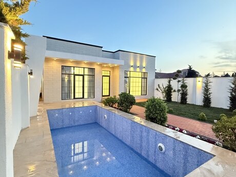 4 otaqlı həyət evi/bağ evi - Şüvəlan q. - 165 m²