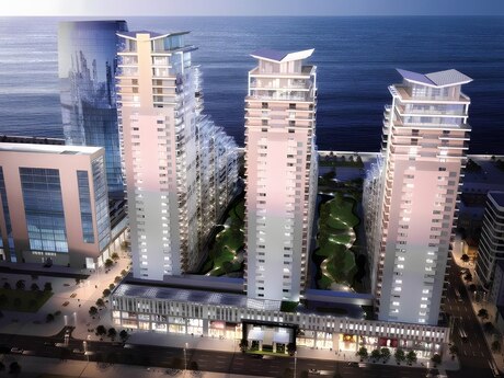 3 otaqlı yeni tikili - Nəsimi r. - 150 m²