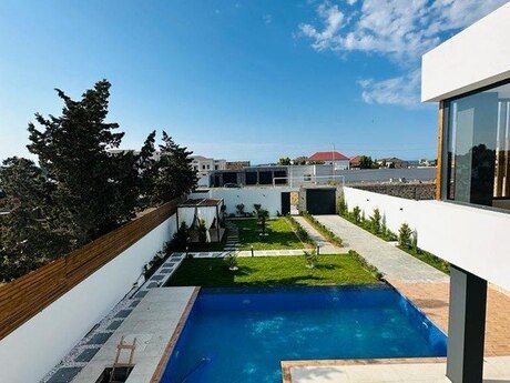 4 otaqlı həyət evi/bağ evi - Mərdəkan q. - 380 m²