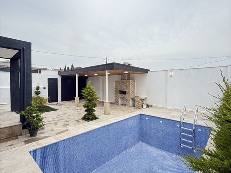4 otaqlı həyət evi/bağ evi - Mərdəkan q. - 140 m²