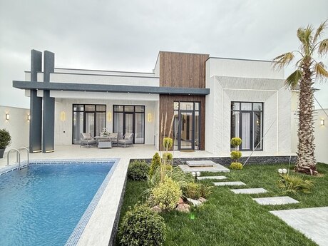 4 otaqlı həyət evi/bağ evi - Şüvəlan q. - 180 m²
